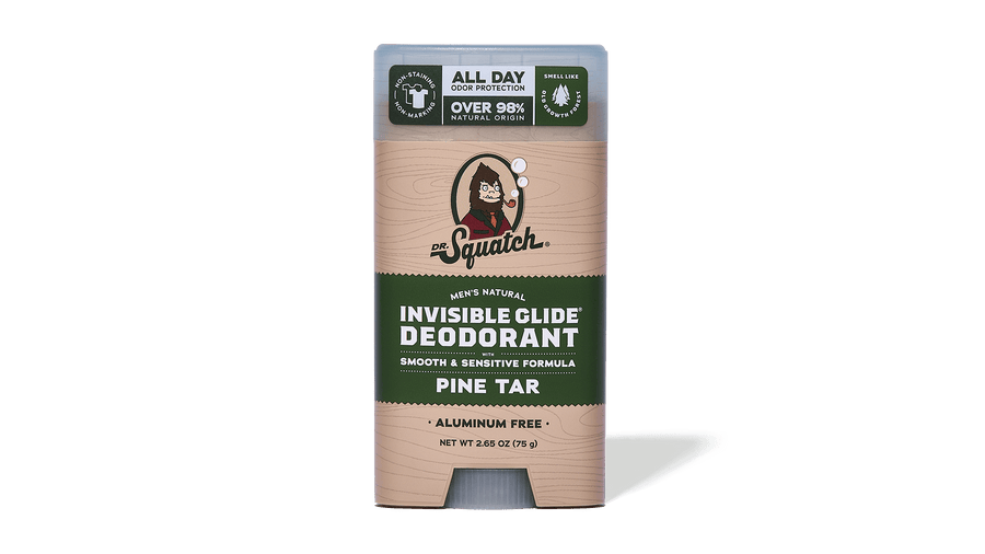 Pine Tar Invisible Glide Deodorant - Daily Scent