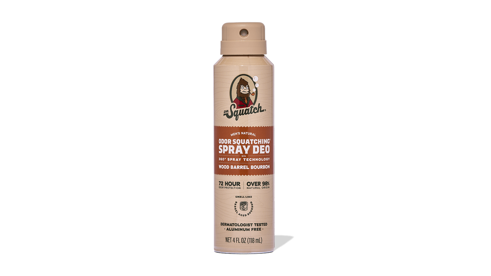 Wood Barrel Bourbon Spray Deodorant - Gentle Mist