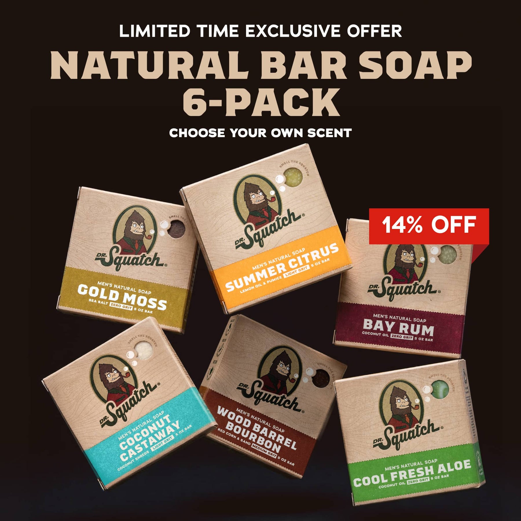 Bar Soap 6-Pack - Fresh Pair