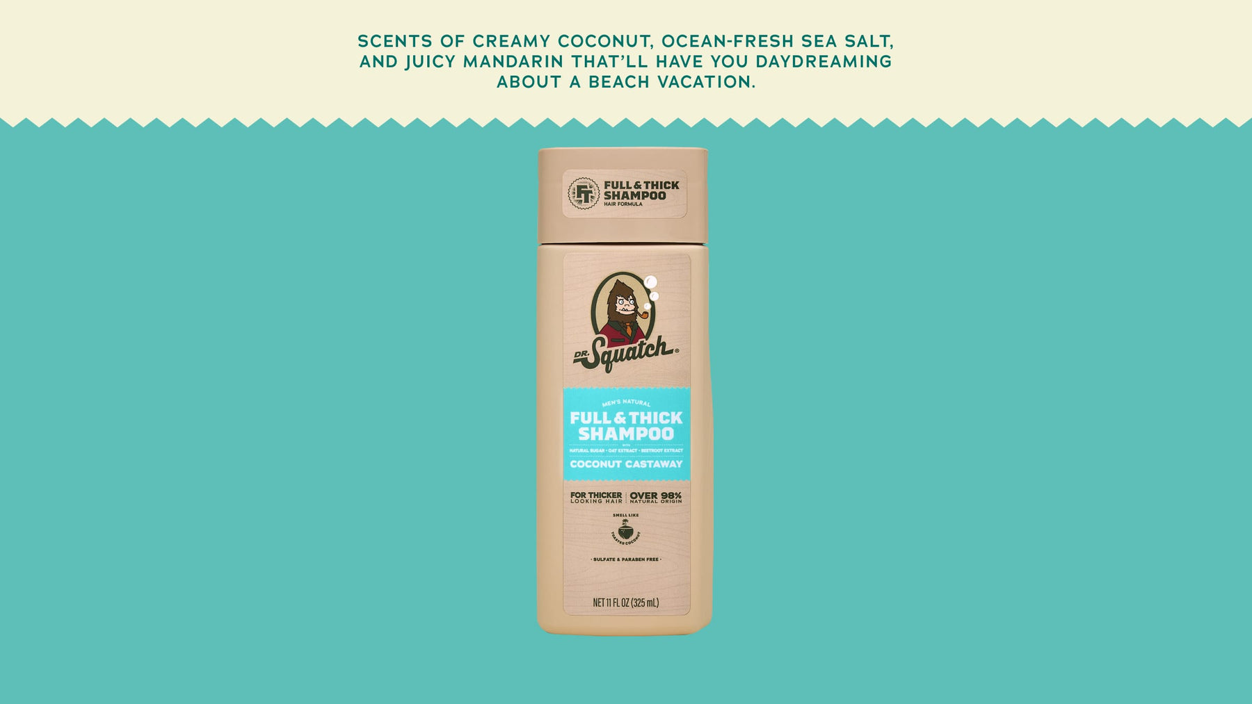 Coconut Castaway Full & Thick Shampoo - Gentle Mist