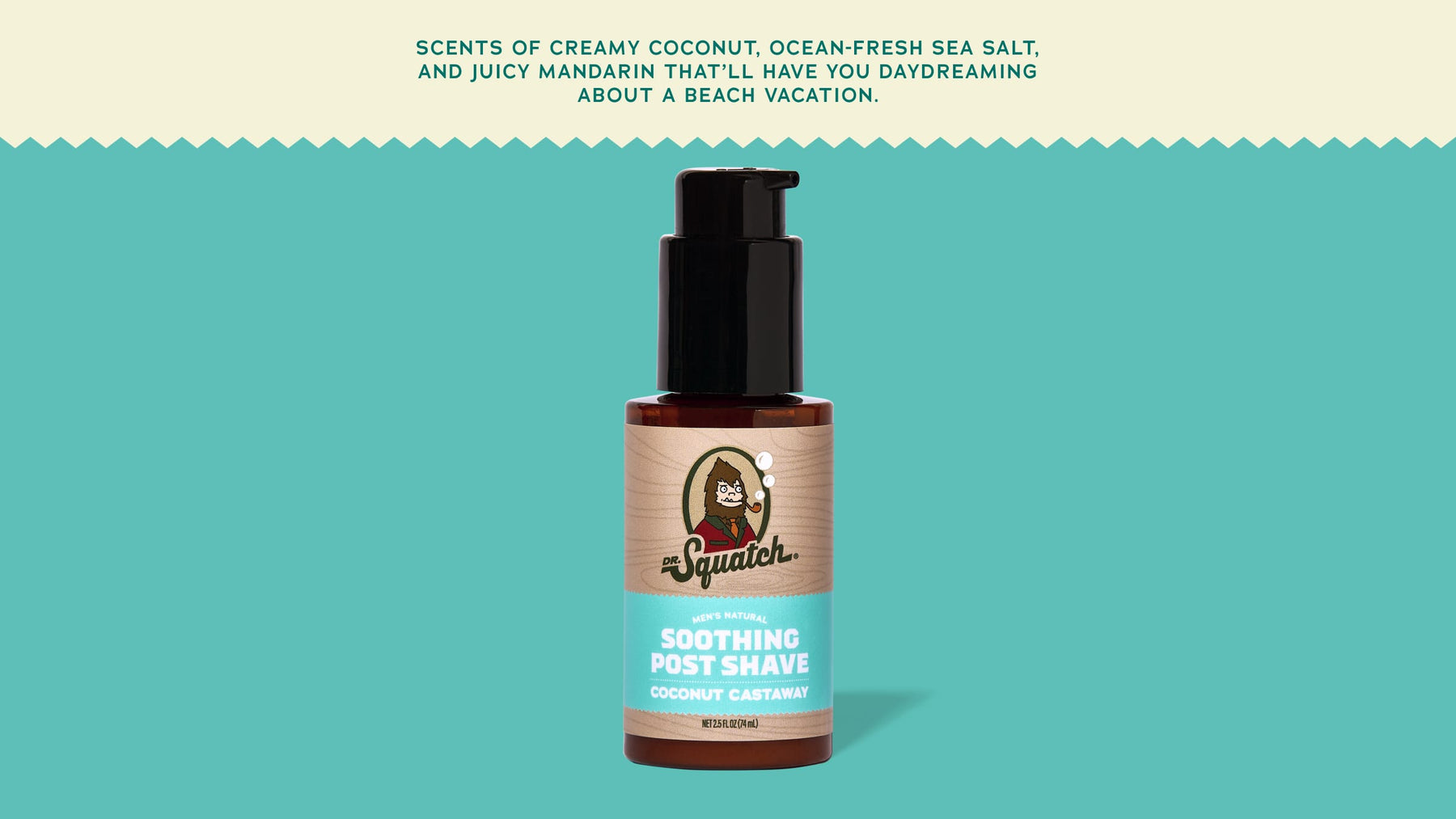 Soothing Post Shave Coconut Castaway - Smooth Shave