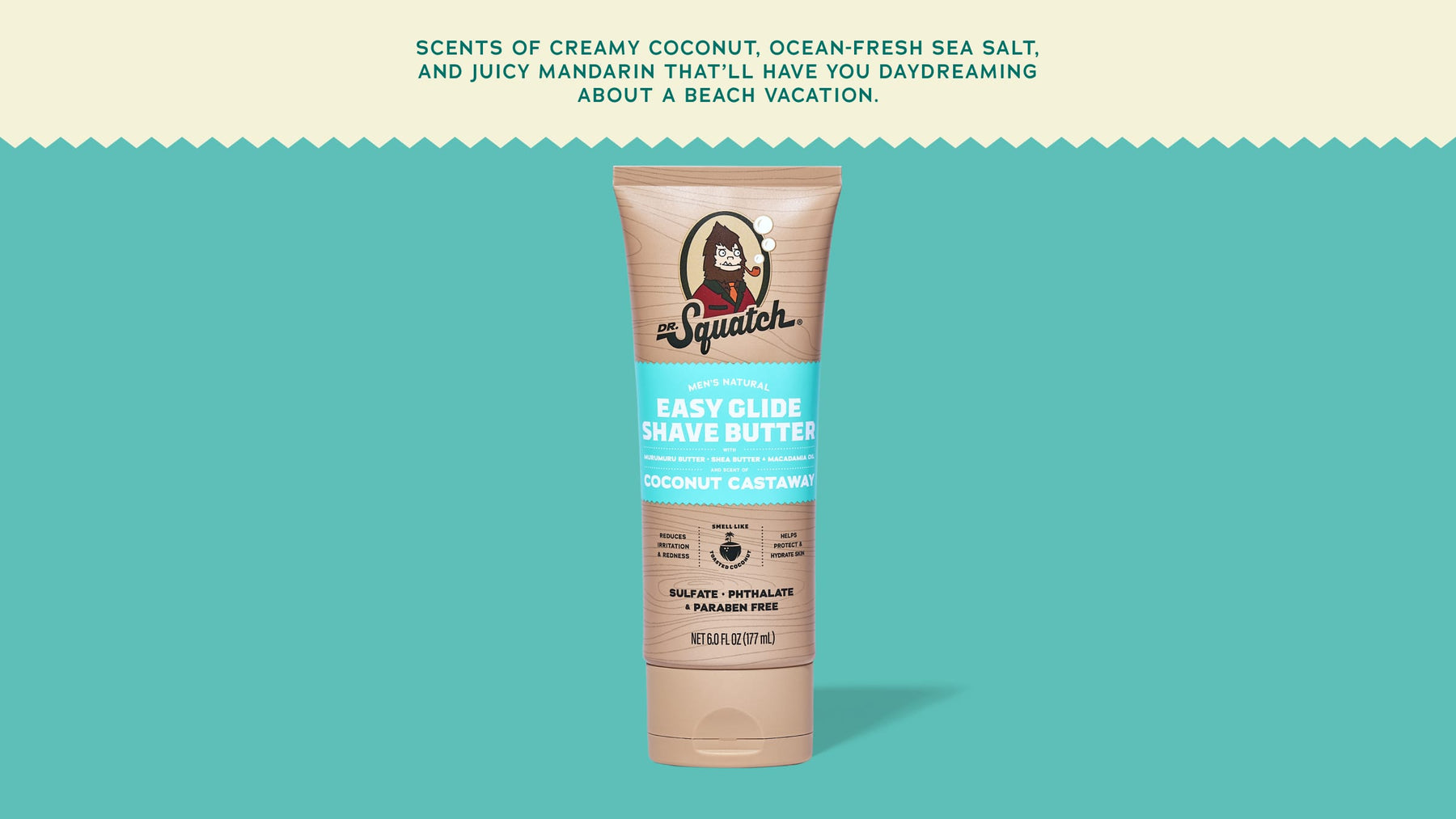 Easy Glide Shave Butter Coconut Castaway - Clean Prep