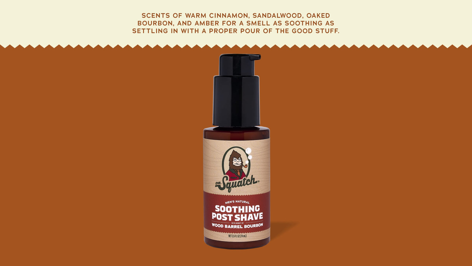 Soothing Post Shave Wood Barrel Bourbon - Ready Routine
