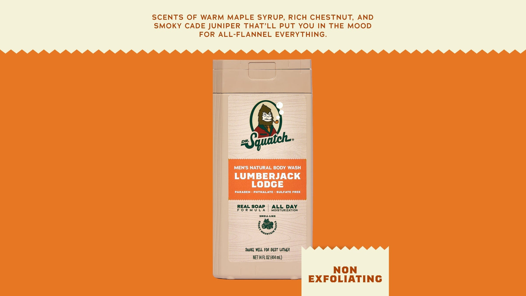 14 oz Lumberjack Lodge Body Wash - Fresh Start