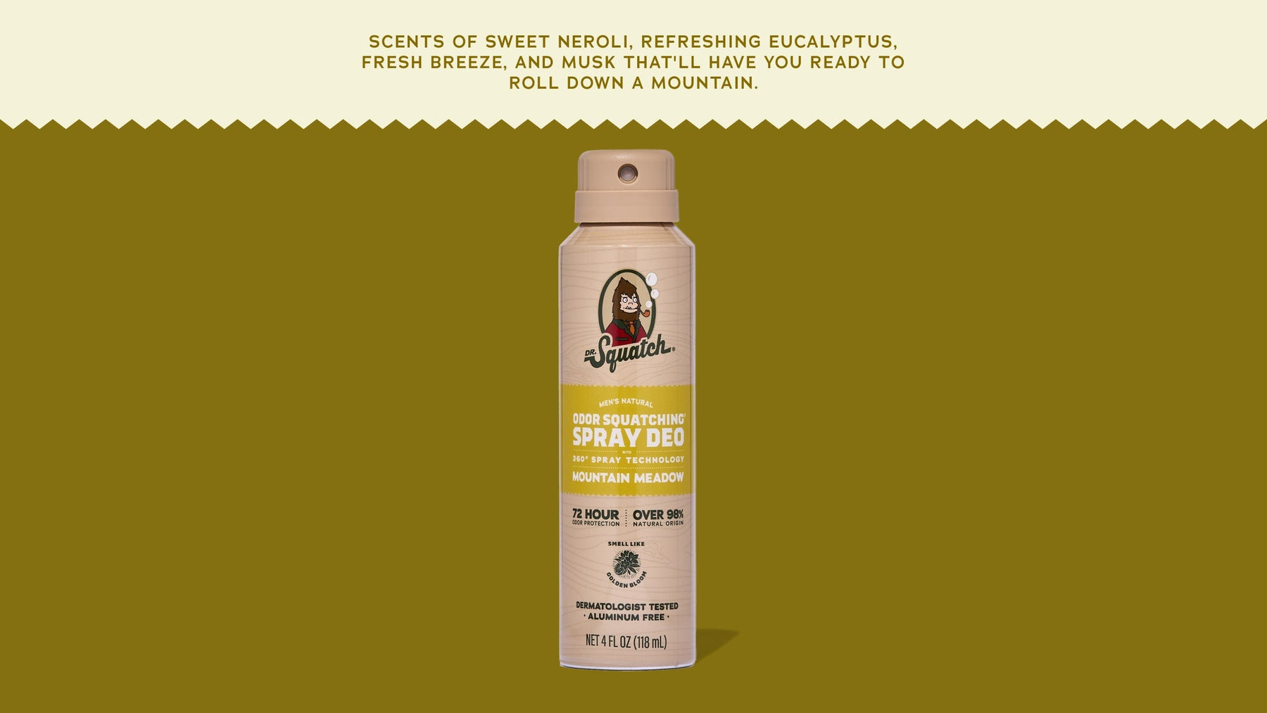 Mountain Meadow Spray Deodorant - Easy Spritz