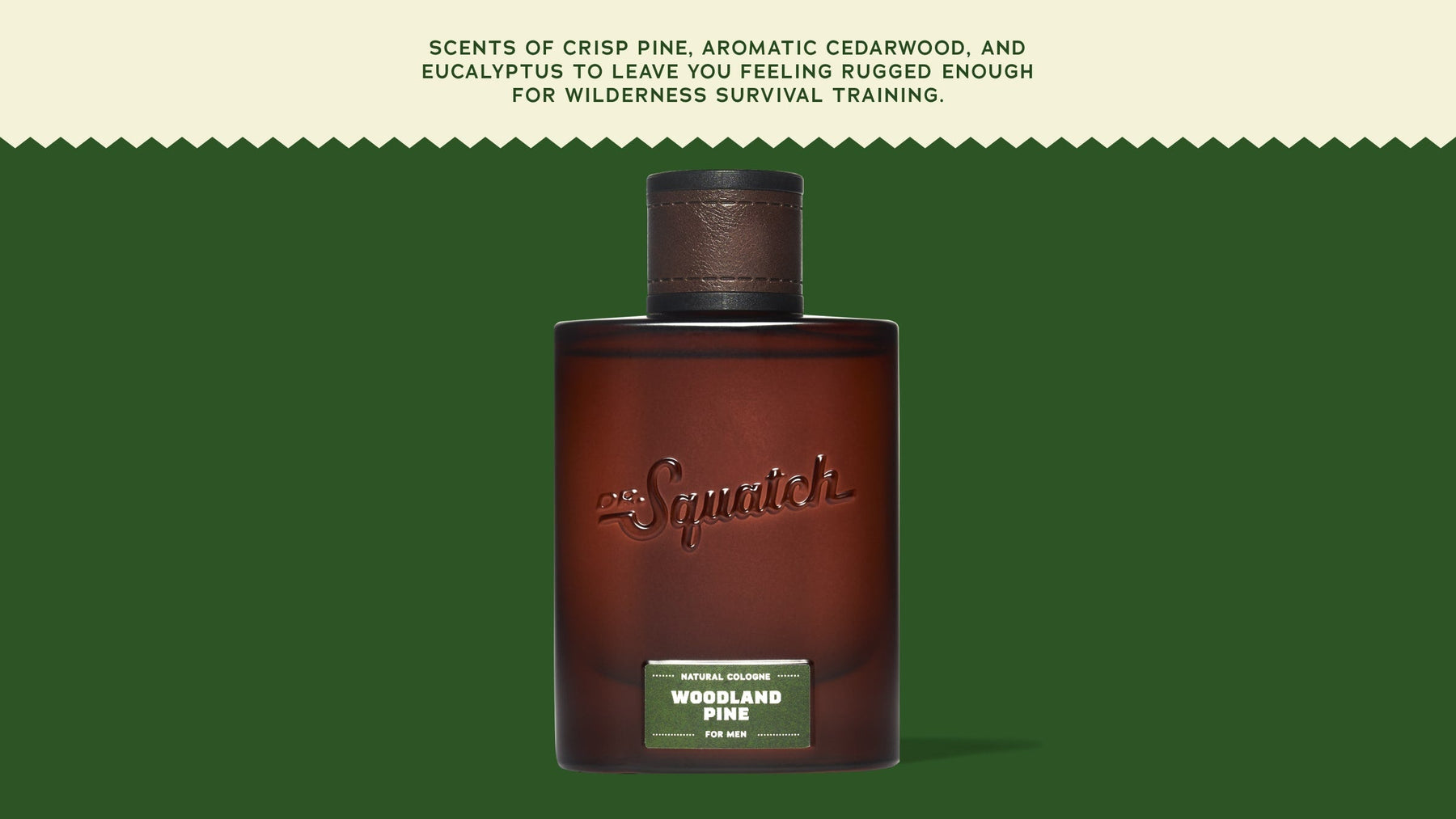 Woodland Pine Cologne - Clear Balance