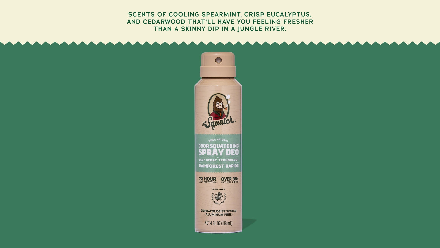 Rainforest Rapids Spray Deodorant - Easy Spritz