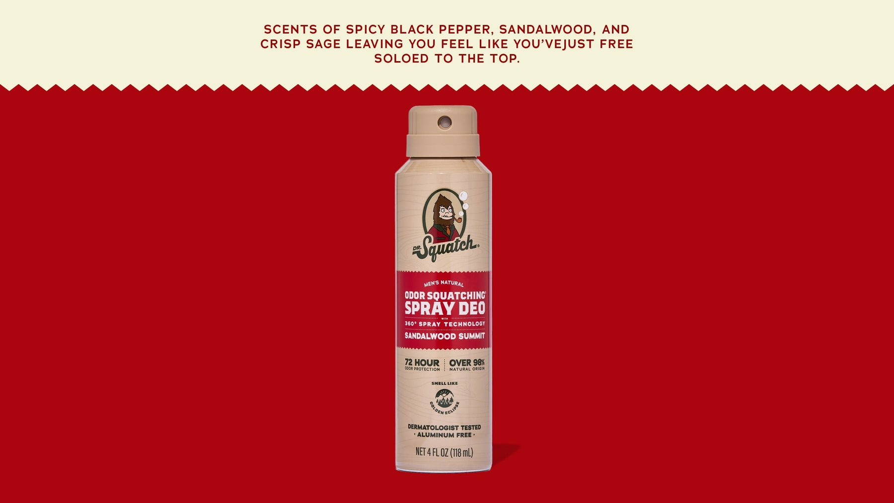 Sandalwood Summit Spray Deodorant - Soft Glow