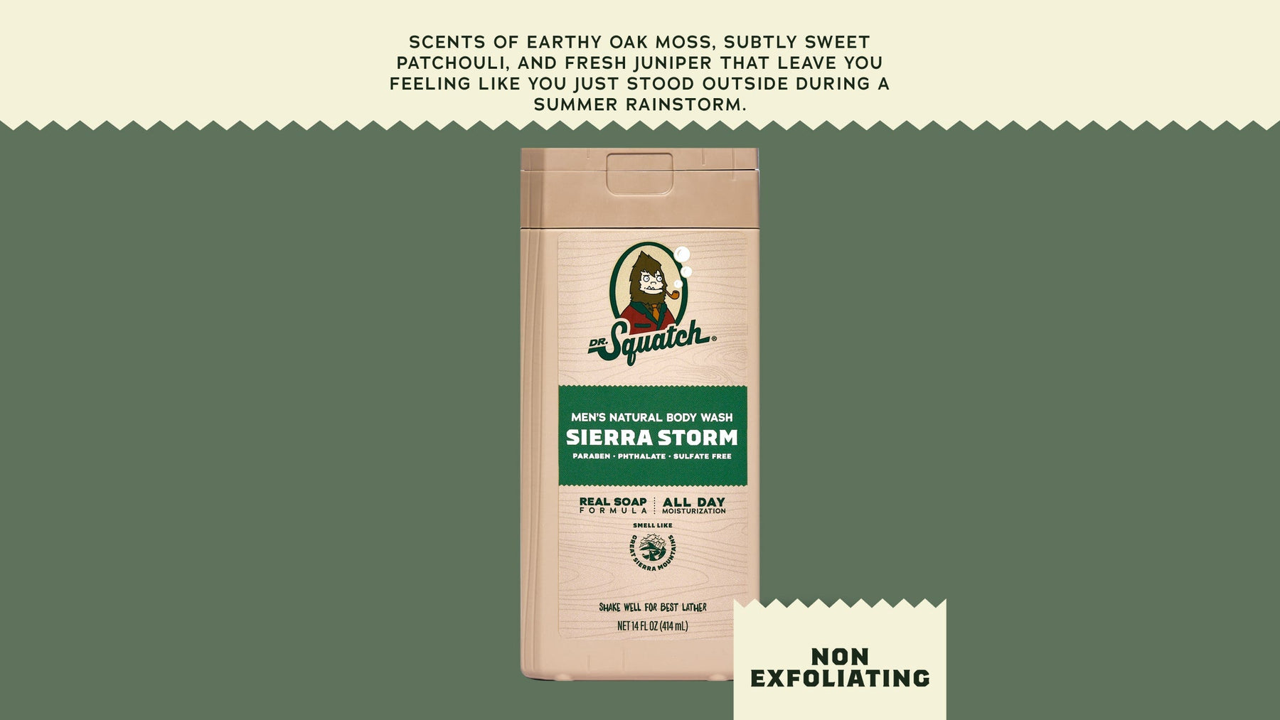 14 oz Sierra Storm Body Wash - Clean Finish