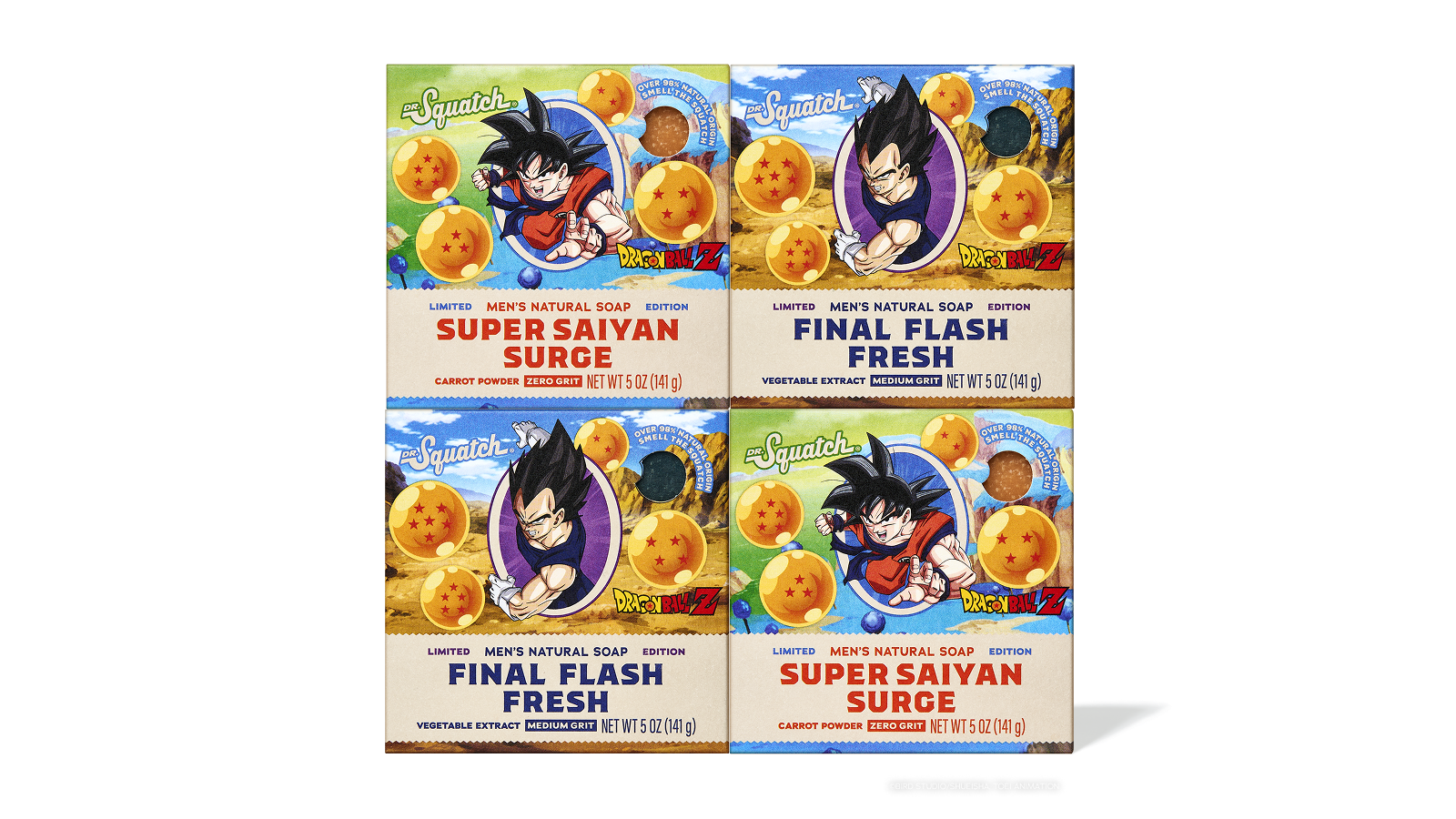 Dragon Ball Z 4-Pack - Daily Set
