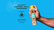 Coconut Castaway Spray Sunscreen - Bright Finish