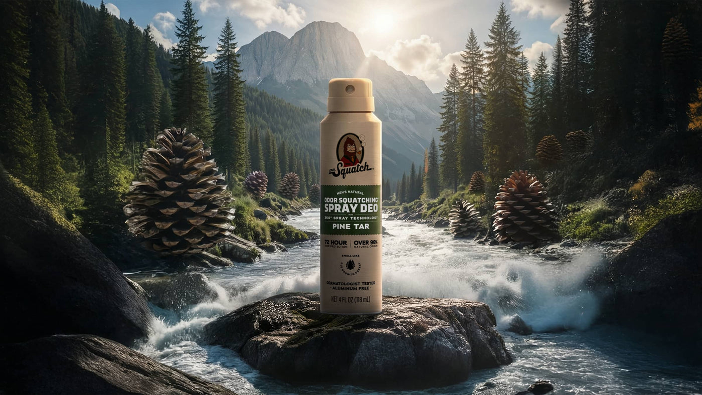 Pine Tar Spray Deodorant - Bright Scent