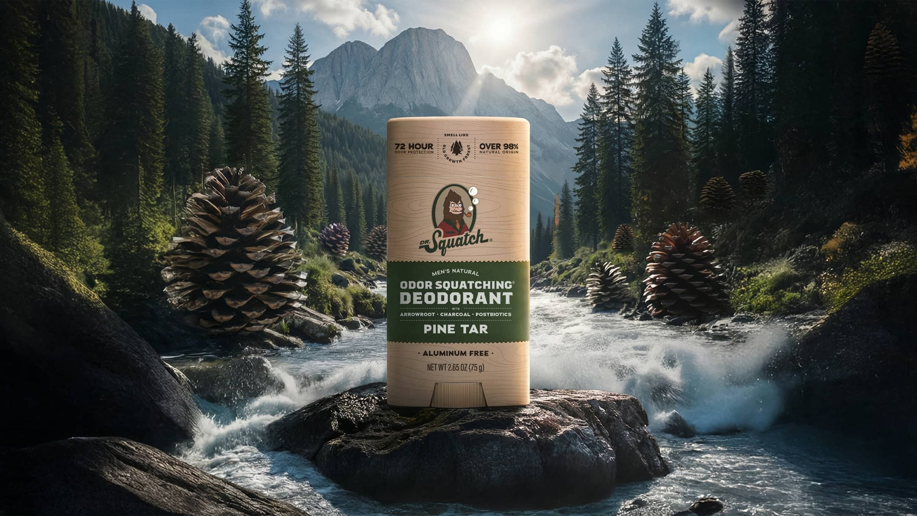 Pine Tar Deodorant - Daily Comfort