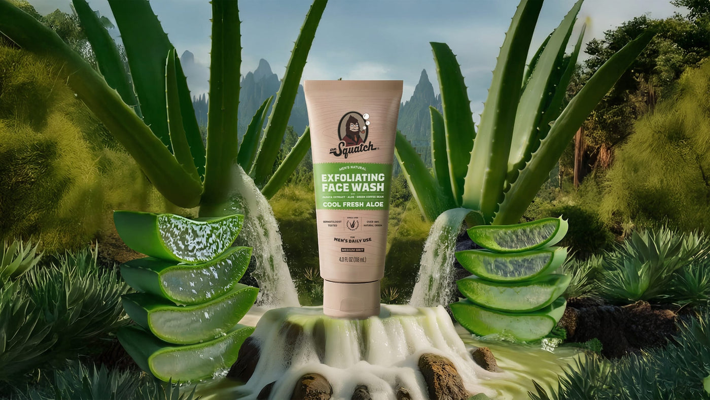 Cool Fresh Aloe Exfoliating Face Wash - Daily Set