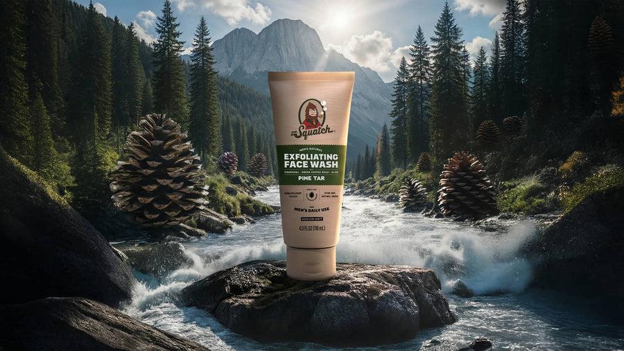 Pine Tar Exfoliating Face Wash - Modern Blend