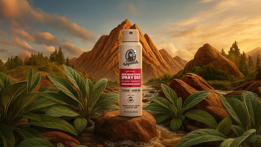 Sandalwood Summit Spray Deodorant - Soft Glow