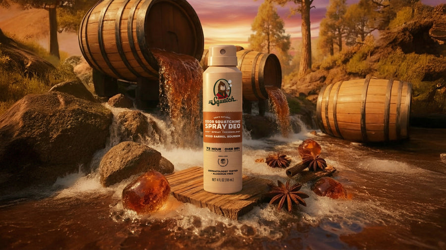 Wood Barrel Bourbon Spray Deodorant - Fresh Notes