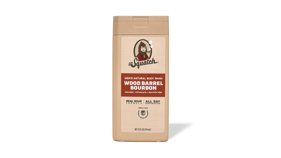 14 oz Wood Barrel Bourbon Body Wash - Modern Blend
